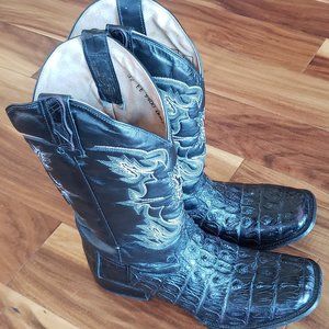 Mens Caiman Alligator - Circle G Boots by Corral